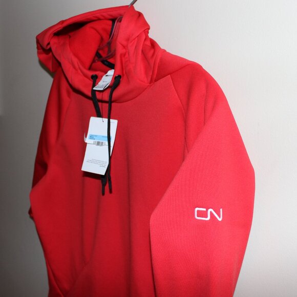 staff issue❤️Canadian National Railway CN Nike Therma-FIT Fleece Pullover Hoodie - Picture 5 of 14